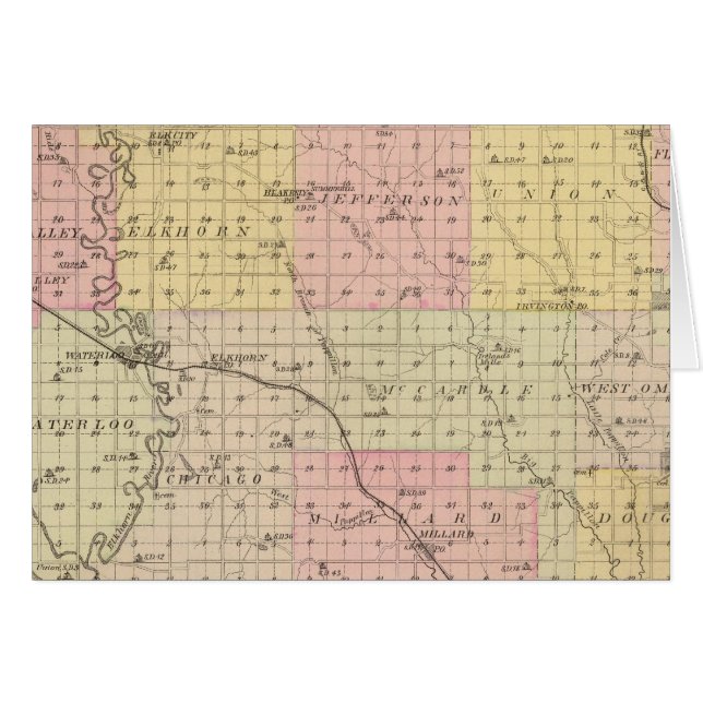 Douglas County, Nebraska (Voorkant Horizontaal)
