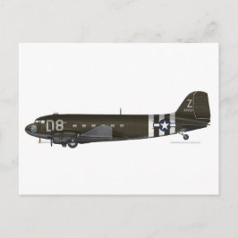 Douglas Dakota C-47 Argonia Briefkaart
