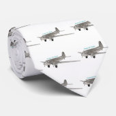 Douglas DC3 Dakota Stropdas (Opgerold)