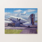 Douglas DC3, klaar voor vertrek Legpuzzel (Horizontaal)