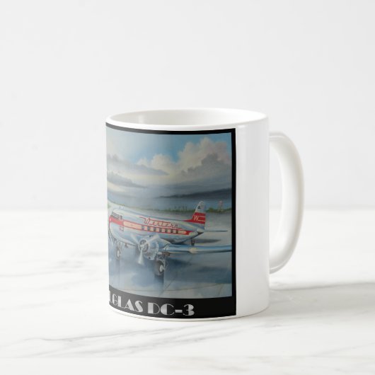 Douglas DC-3 Coffee Mok (Voorkant rechts)