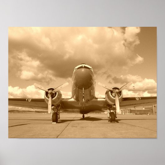 Douglas DC-3 Dakota / C-47 Poster (Voorkant)