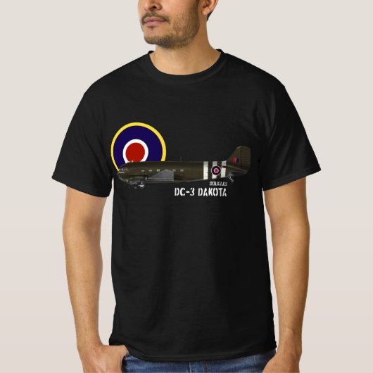 Douglas DC-3 Dakota T-shirt (Voorkant)