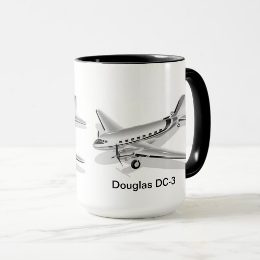 Douglas DC-3 Mok (Voorkant rechts)