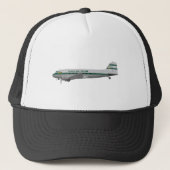 Douglas DC-3 Ozark Airlines Trucker Pet (Voorkant)