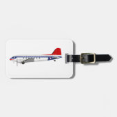 Douglas DC-3 Skytrain Northwest Airlines Bagagelabel (Voorkant horizontaal)