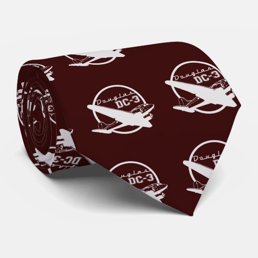 Douglas DC-3 Stropdas (Opgerold)