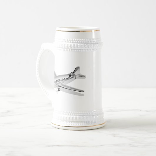 Douglas DC-3 vliegtuig Bierpul (Voorkant links)