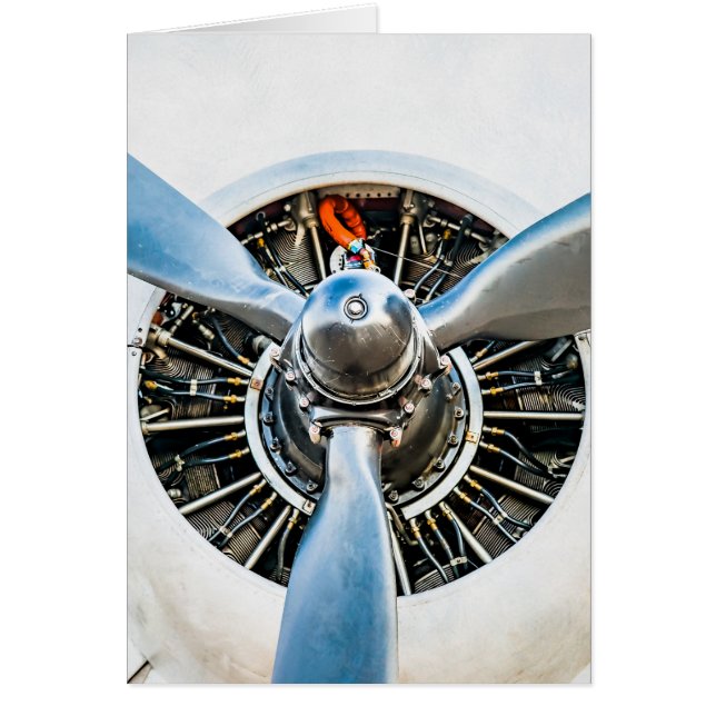 Douglas DC-3 Vliegtuig. propeller (Voorkant)