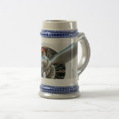 Douglas DC-3 Vliegtuig. propeller Bierpul (Voorkant rechts)