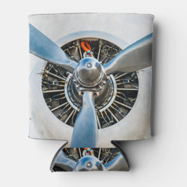 Douglas DC-3 Vliegtuig. propeller Blikjeskoeler