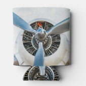 Douglas DC-3 Vliegtuig. propeller Blikjeskoeler (Achterkant)