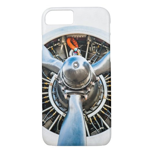Douglas DC-3 Vliegtuig. propeller Case-Mate iPhone Case (Achterkant)
