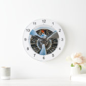 Douglas DC-3 Vliegtuig. propeller Grote Klok (Huis)