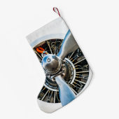 Douglas DC-3 Vliegtuig. propeller Kleine Kerstsok (Achterkant (Hangend))