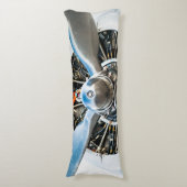 Douglas DC-3 Vliegtuig. propeller Lichaamskussen (Voorkant Verticaal)