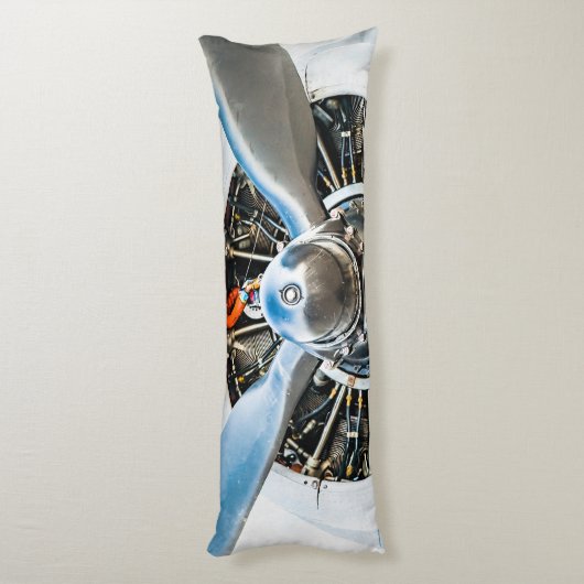 Douglas DC-3 Vliegtuig. propeller Lichaamskussen (Achterkant (Verticaal))