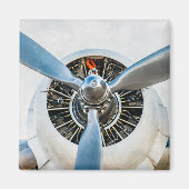 Douglas DC-3 Vliegtuig. propeller Magneet (Voorkant)