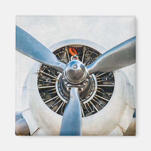 Douglas DC-3 Vliegtuig. propeller Magneet (Voorkant)