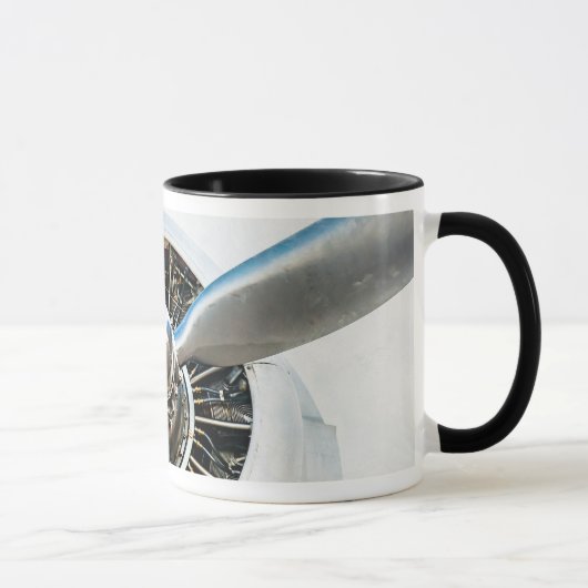 Douglas DC-3 Vliegtuig. propeller Mok (Rechts)