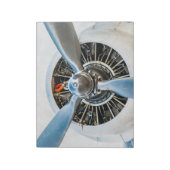 Douglas DC-3 Vliegtuig. propeller Notitieblok (Linkerzijde)