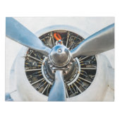 Douglas DC-3 Vliegtuig. propeller Notitieblok (Voorkant)