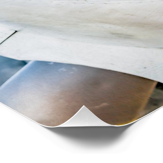 Douglas DC-3 Vliegtuig. propeller Poster (Hoek)