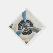 Douglas DC-3 Vliegtuig. propeller Servet (Hoek)