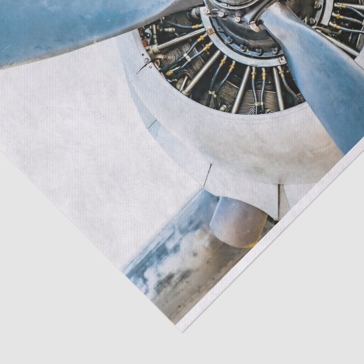 Douglas DC-3 Vliegtuig. propeller Tissuepapier (Detail)