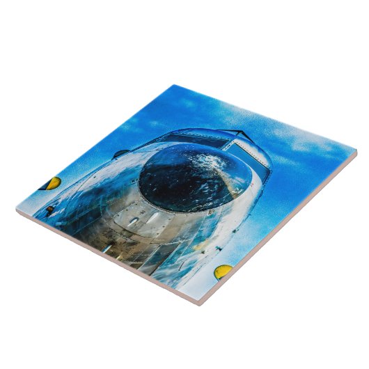 Douglas DC-3 Vliegtuig Tegeltje (Zijkant)