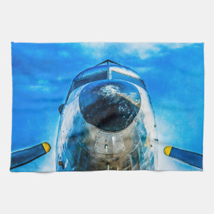 Douglas DC-3 Vliegtuig Theedoek