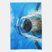 Douglas DC-3 Vliegtuig Theedoek (Verticaal)