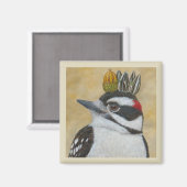 Douglas de kleine houtsnepspnet magneet (Voorkant / Achterkant)