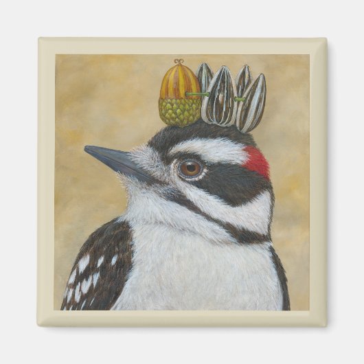 Douglas de kleine houtsnepspnet magneet (Voorkant)