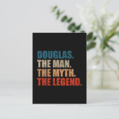 Douglas De Man De Mythe De Legende Briefkaart (Staand voorkant)