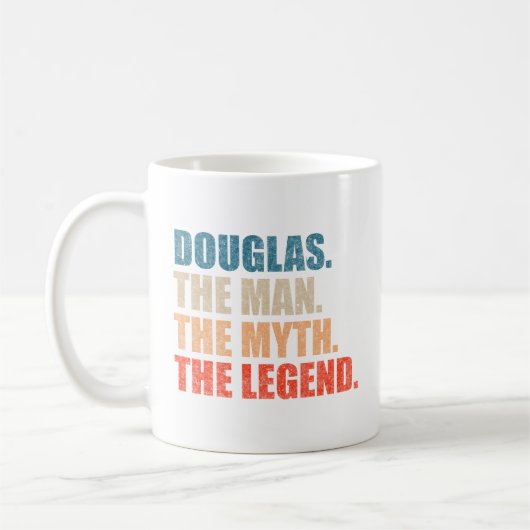 Douglas De Man De Mythe De Legende Koffiemok (Links)