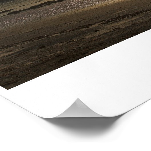 Douglas Dog Walker bij Sunrise Poster (Hoek)