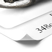 Douglas Dragonfly-motorfiets - A3-Poster Poster (Hoek)