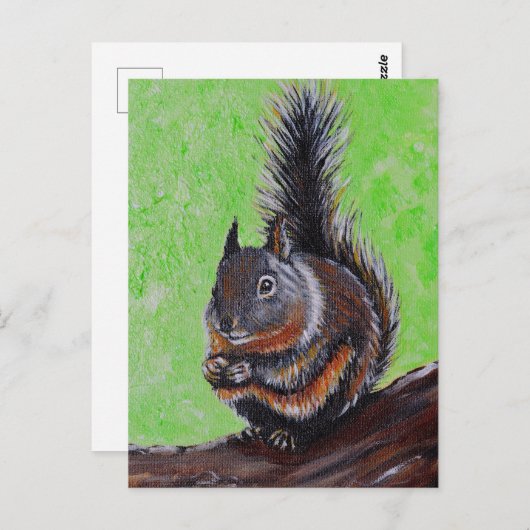 Douglas Eekhoorn Schilderij 2 Briefkaart (Voorkant / Achterkant)