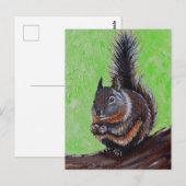 Douglas Eekhoorn Schildering 2 Briefkaart (Voorkant / Achterkant)