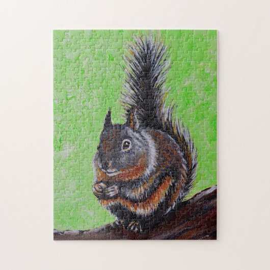 Douglas Eekhoorn Schildering 2 Legpuzzel (Verticaal)