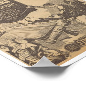 Douglas Fairbanks Billie Dove Black Pirate 1926 Poster (Hoek)