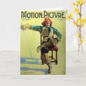 Douglas Fairbanks Drie Musketiers cover Kaart (Gele Bloem)