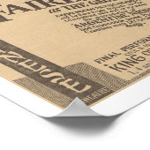 Douglas Fairbanks The Gaucho 1927 world premiere Poster (Hoek)