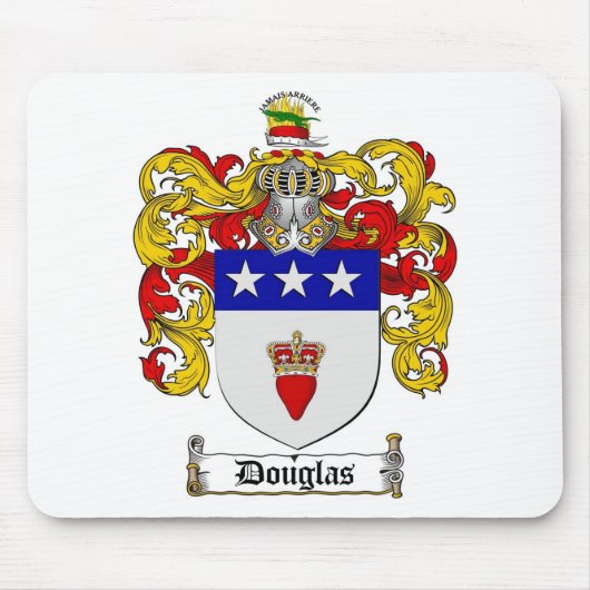 DOUGLAS FAMILIE CREST - DOUGLAS COAT VAN WAPENS MUISMAT (Voorkant)