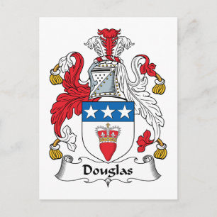 Douglas Family Crest Briefkaart