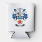 Douglas Family Crest Coat of Arms Blikjeskoeler (Voorkant)