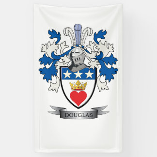 Douglas Family Crest Coat of Arms Spandoek