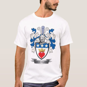 Douglas Family Crest Coat of Arms T-shirt