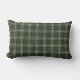 Douglas Family Loden Green Reproduction Tartan Kussen